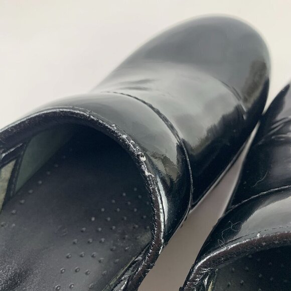 Dansko Professional Clogs - Black Patent Leather, Size EU 41 US 10.5/11.0 - Picture 9 of 15